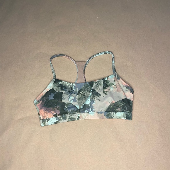 Fabletics floral pattern sports set Sz S legging - Picture 3 of 9